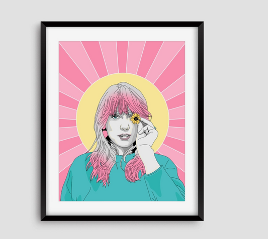 Taylor Swift Portrait Fine Art Print