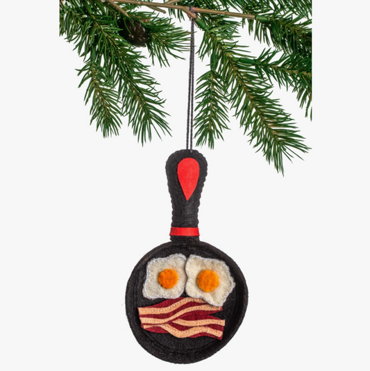 Bacon and Eggs Ornament