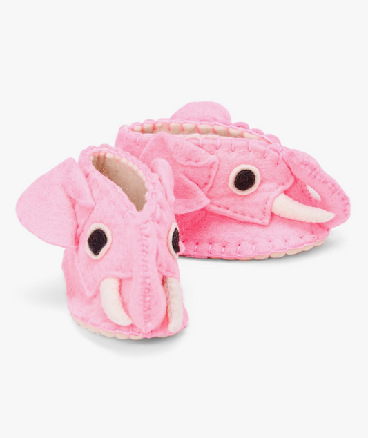 Pink Elephant Booties