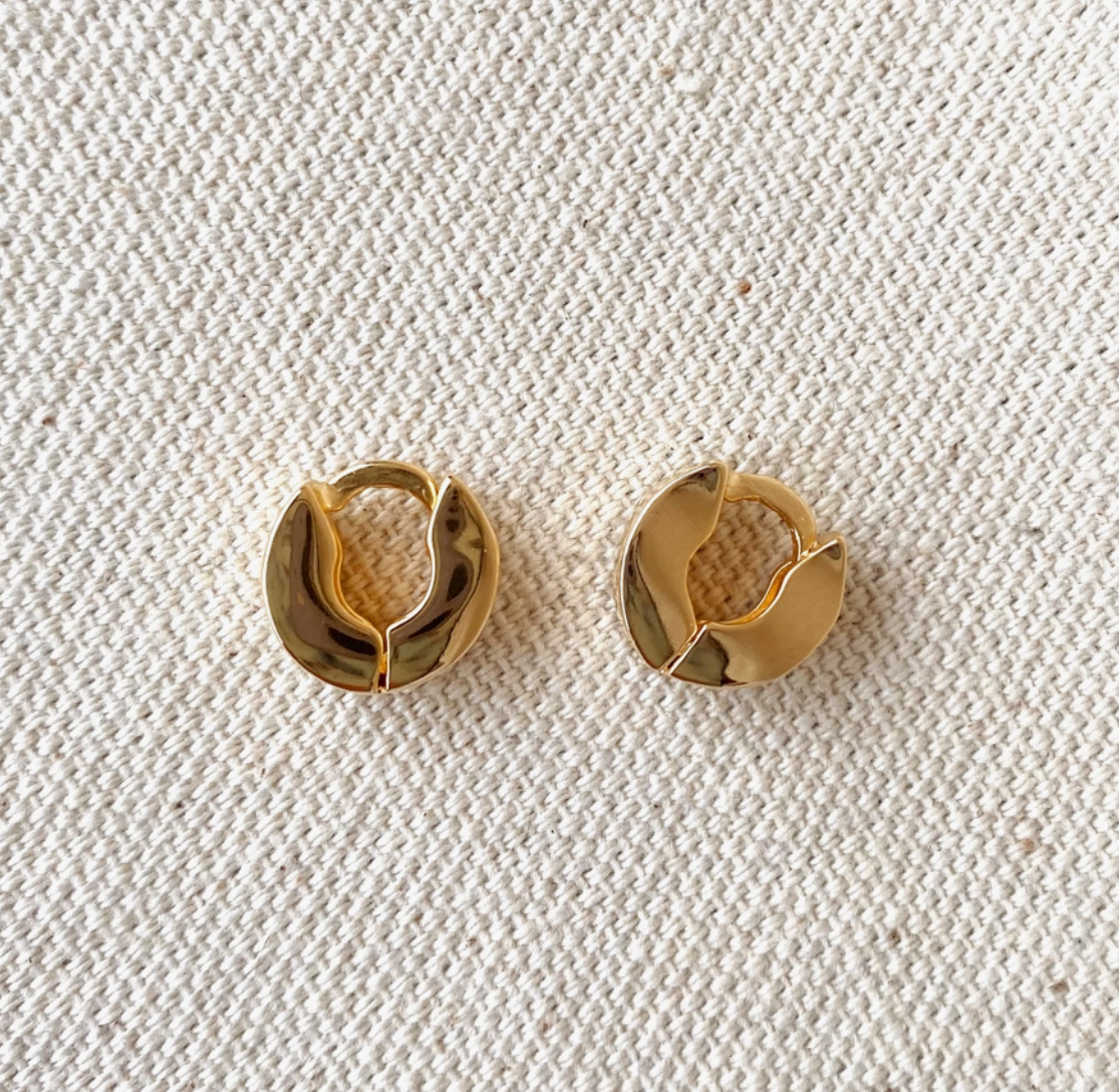Tiny Chunky Clicker Earrings