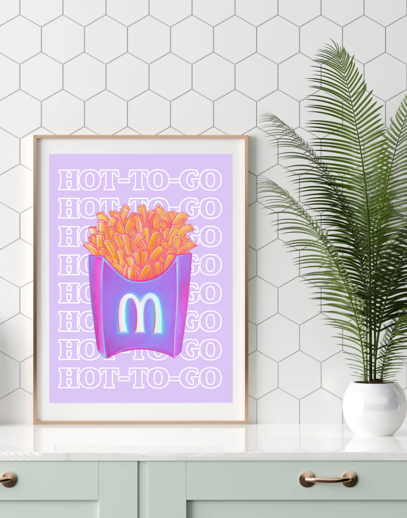 McDonald's Hot To Go Print