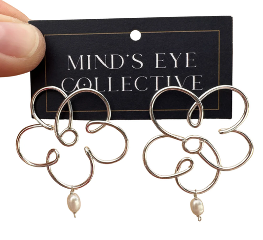 Sterling Silver Kaila's Flowers Earrings