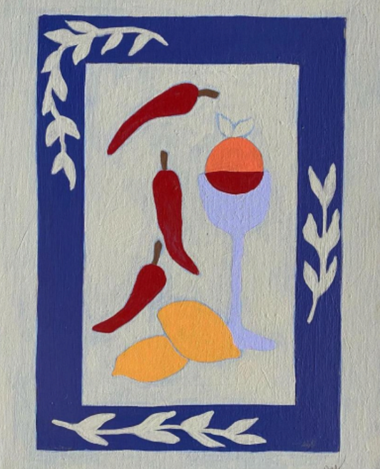 Lemons and Peppers 8"x10" Print