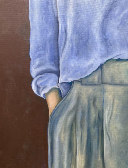 Purple Linen 8.5''x11'' Print