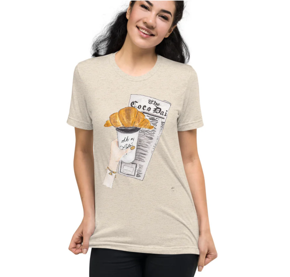 Croissant T Shirt