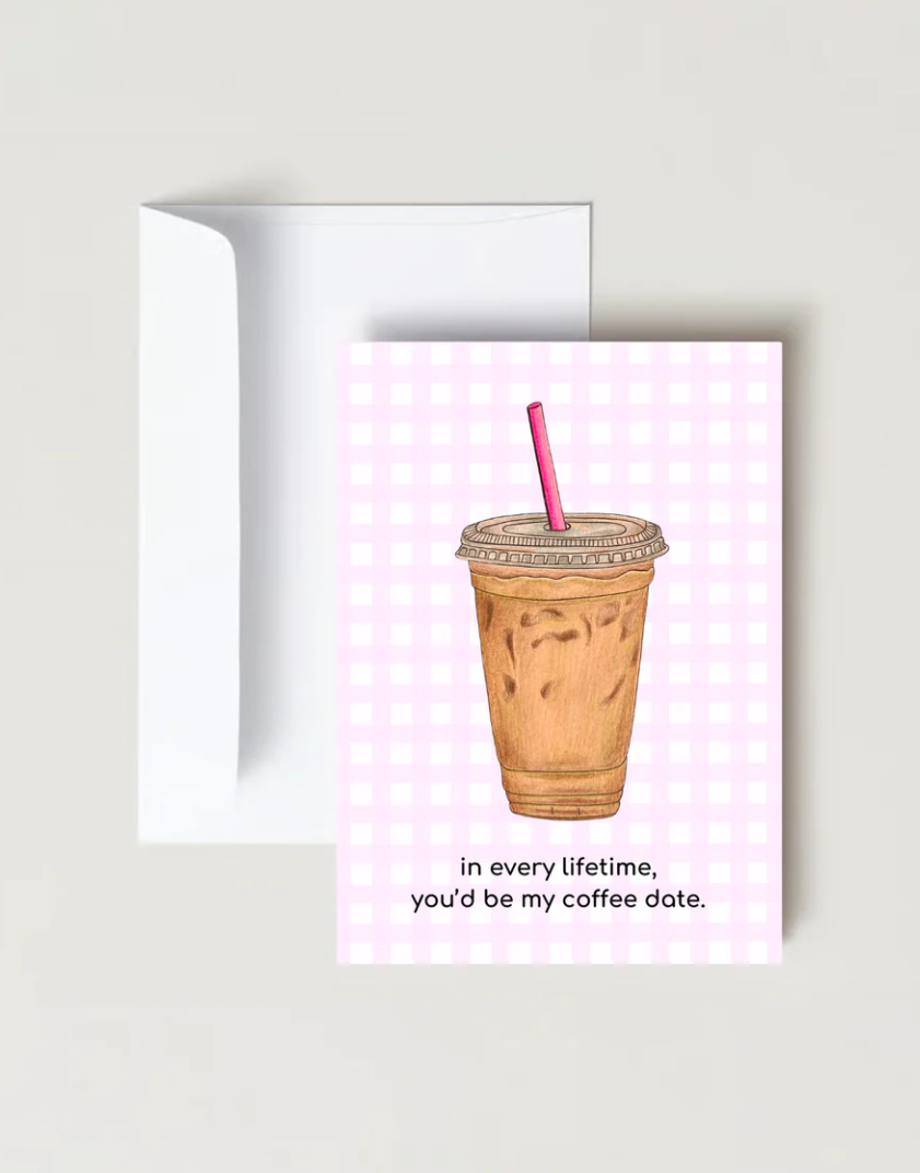 Iced Coffee Card