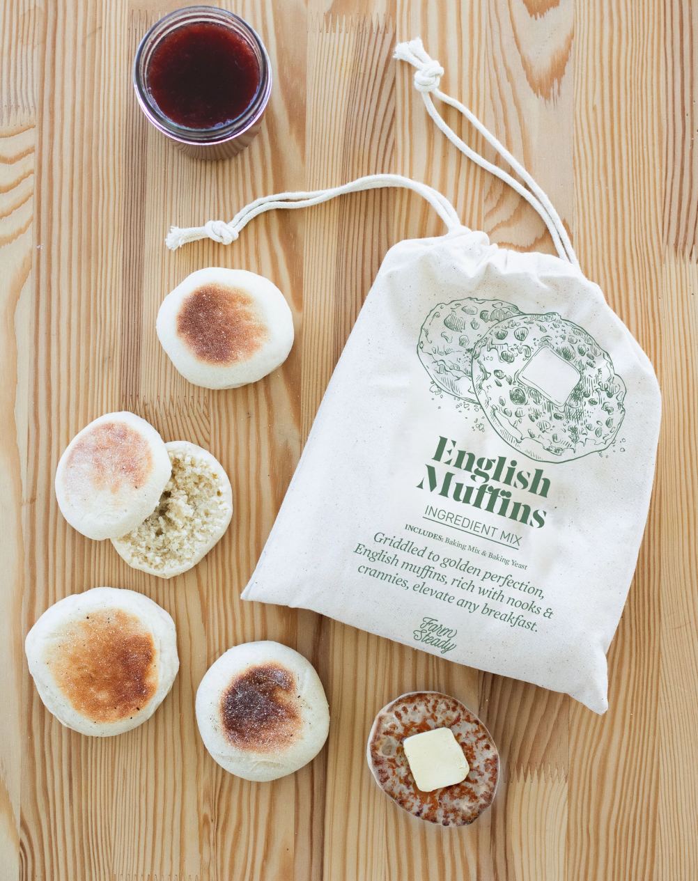 English Muffin Making Kit