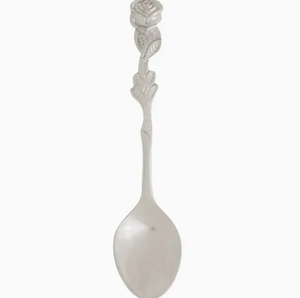 Silver Rose Demi Spoon