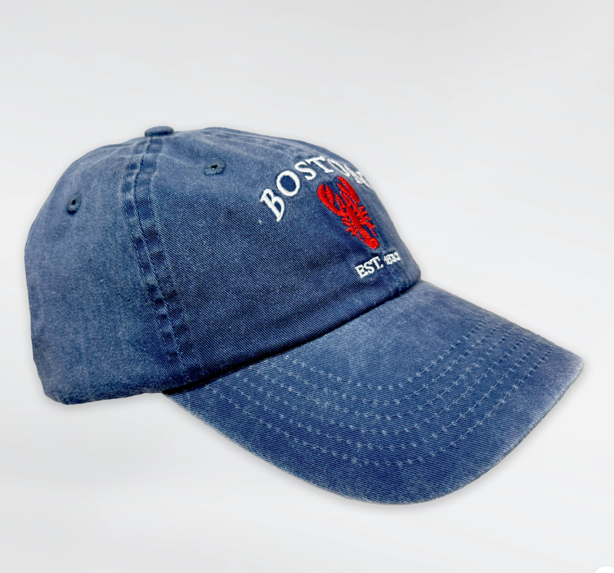 Boston Vertical Lobster Baseball Cap