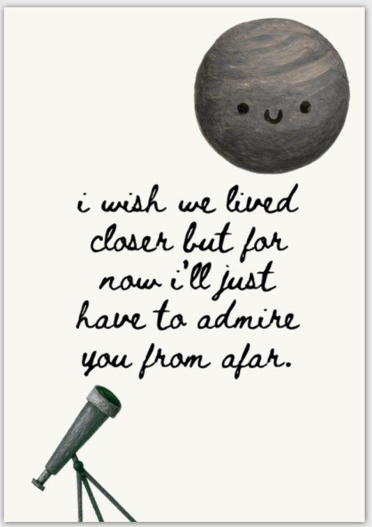 Admire From Afar Card