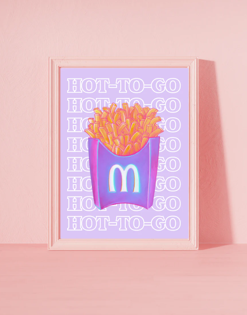 McDonald's Hot To Go Print