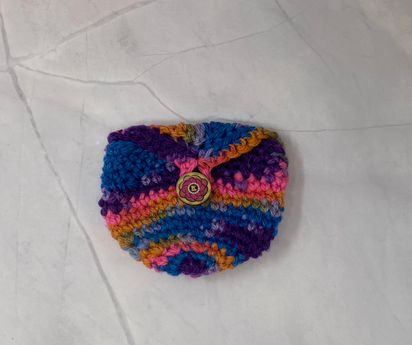 Crochet Coin Purse (Assorted Colors)