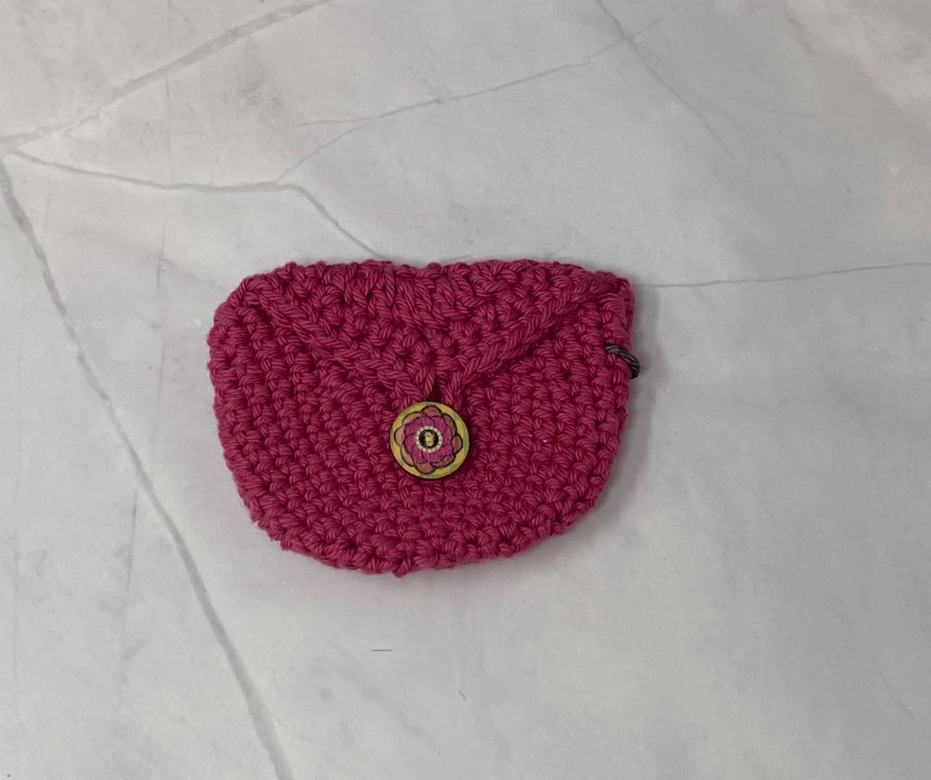 Crochet Coin Purse (Assorted Colors)