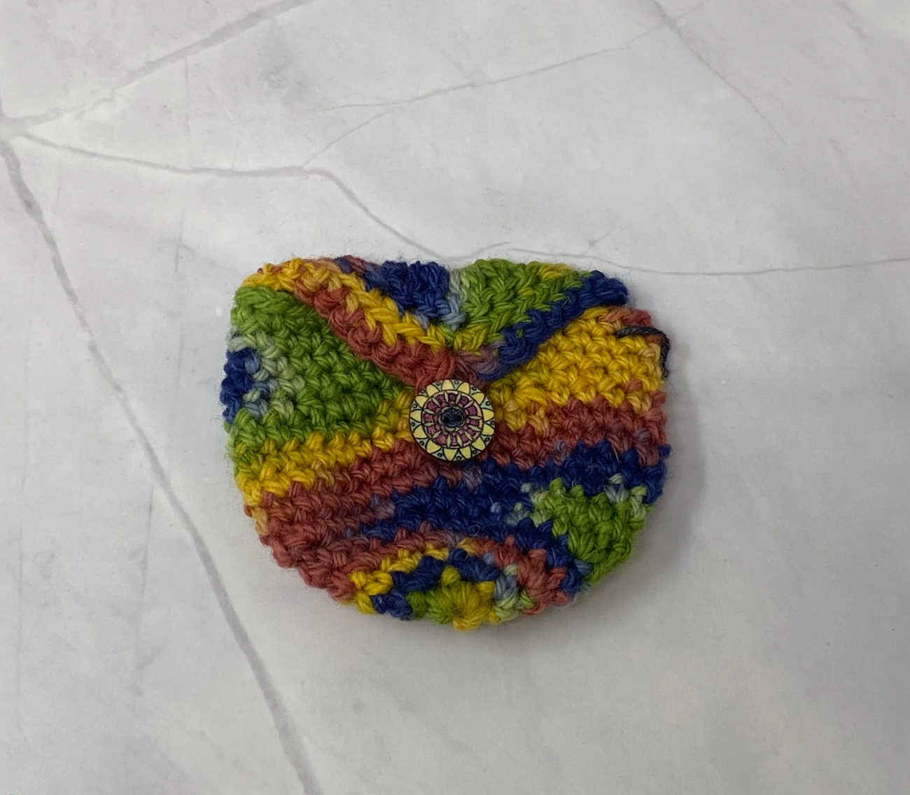 Crochet Coin Purse (Assorted Colors)