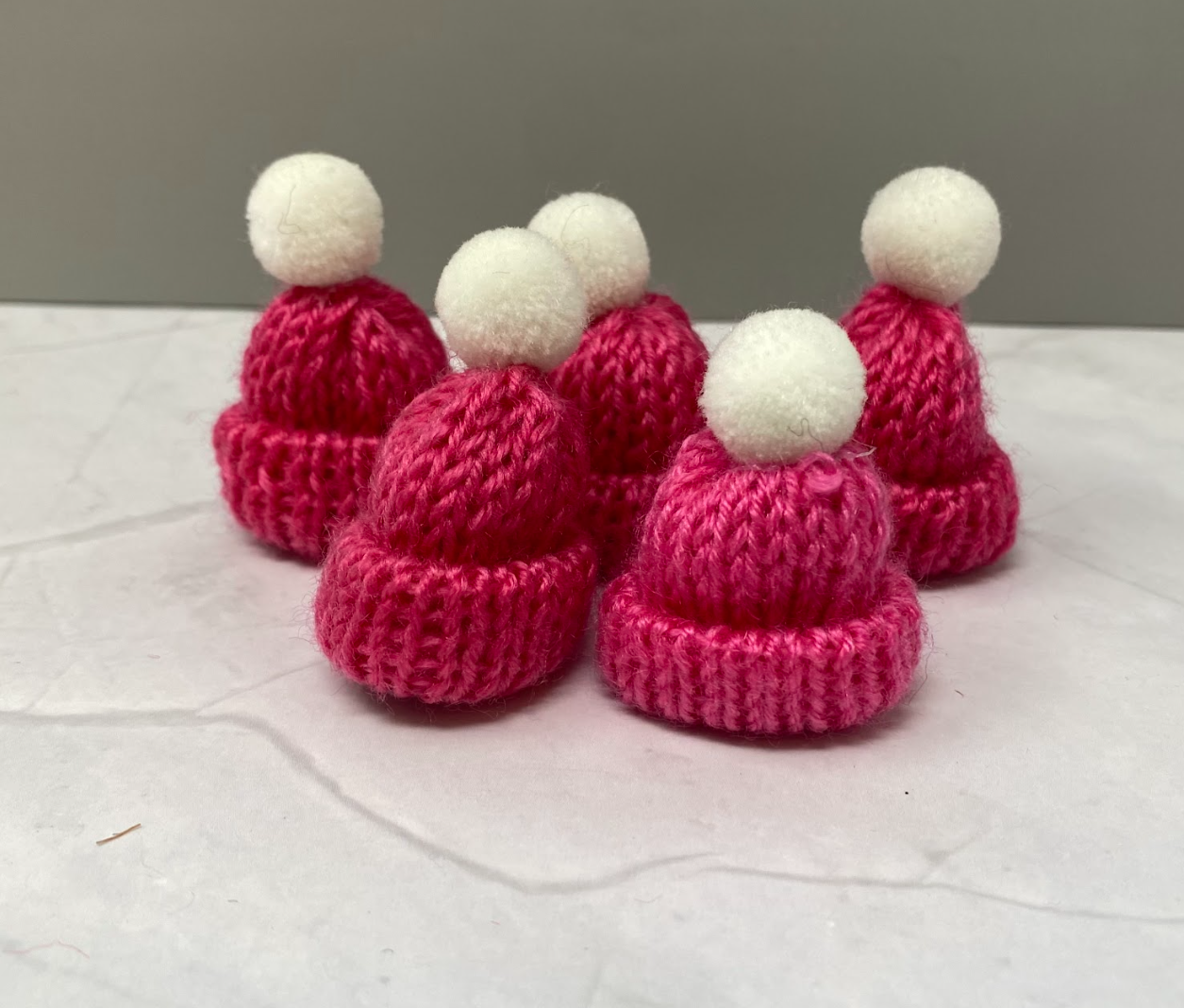 Mini Knit Hat - Set of 5