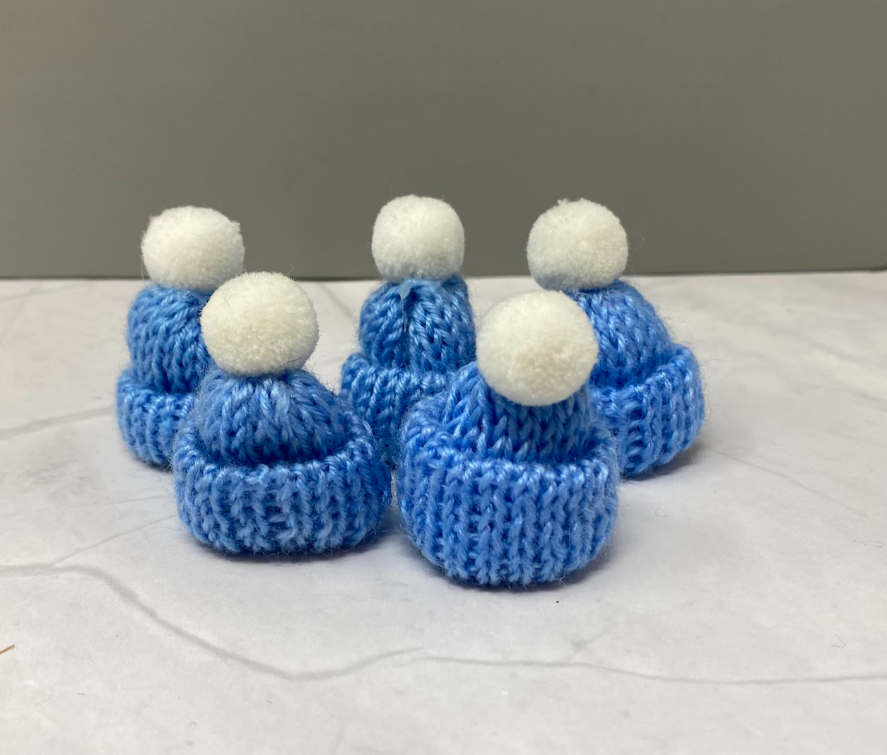Mini Knit Hat - Set of 5