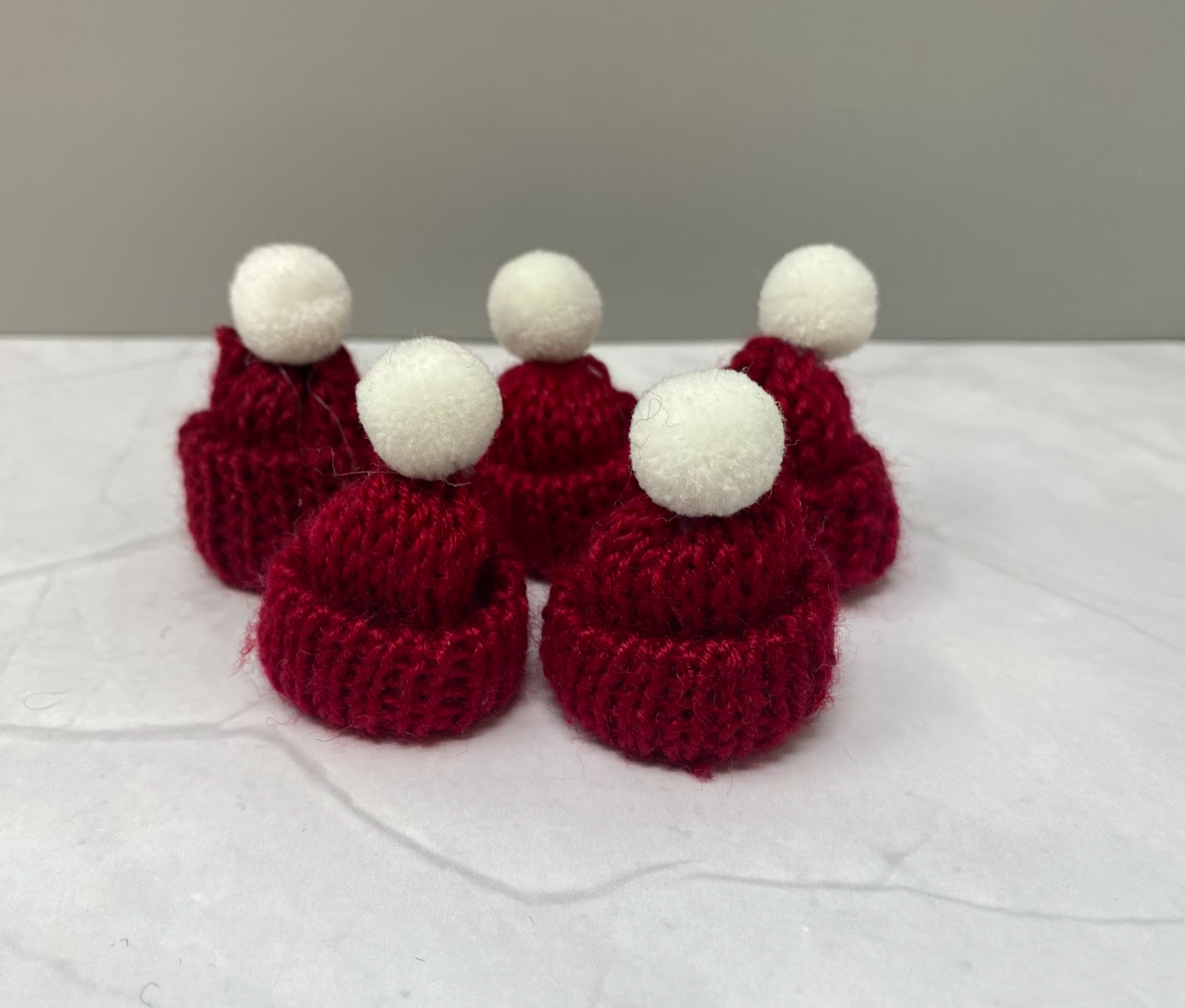 Mini Knit Hat - Set of 5