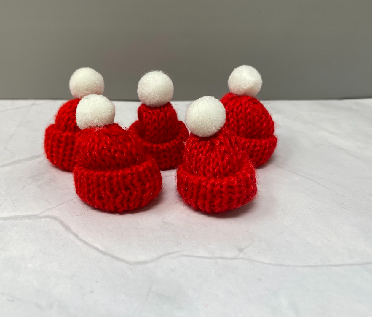 Mini Knit Hat - Set of 5