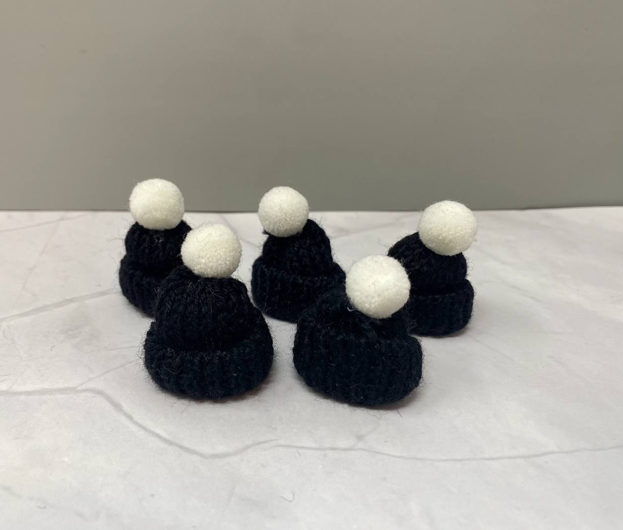 Mini Knit Hat - Set of 5