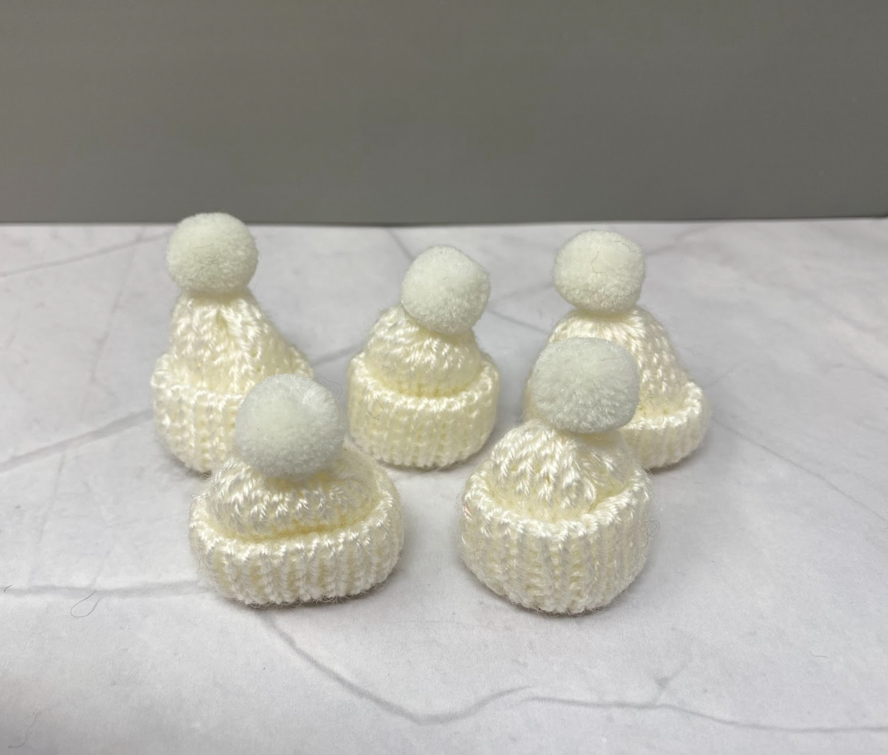 Mini Knit Hat - Set of 5