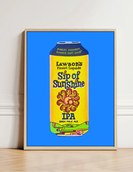 Lawson's Sip of Sunshine Print