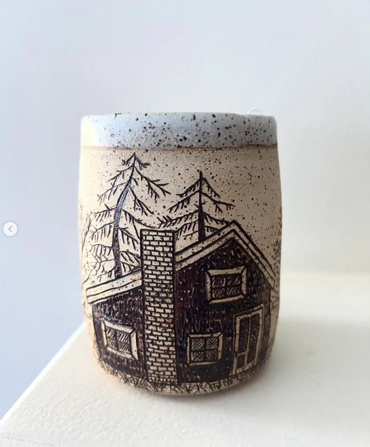 Ceramic House Cup