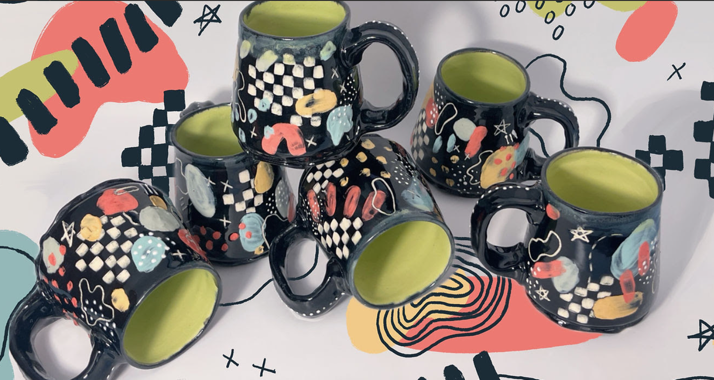 Abstract Mug