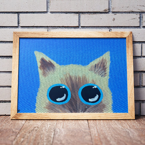 Siamese Cat 5"x7" Print