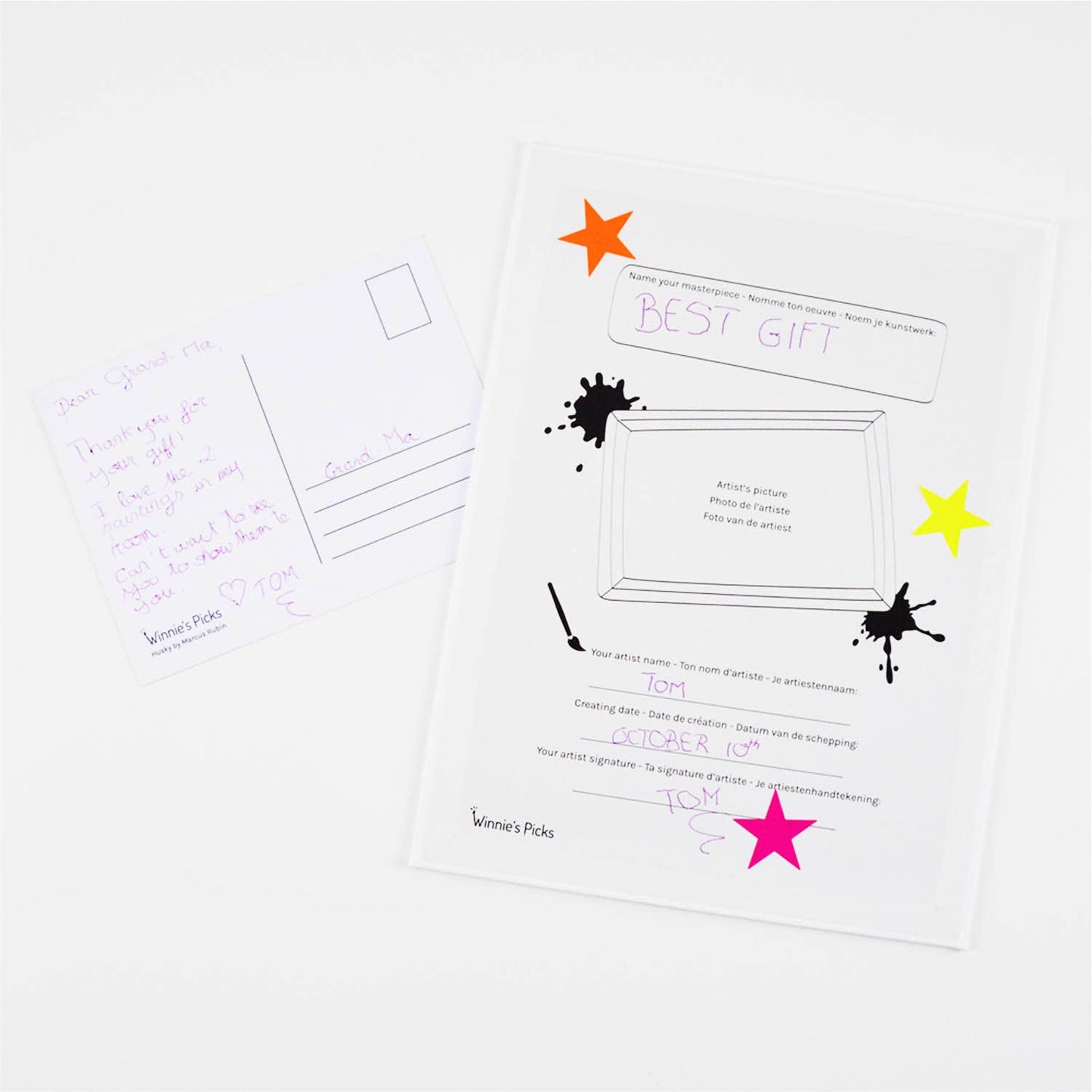 Paint Space & Sea Magic - Paint by Numbers Kit for Kids