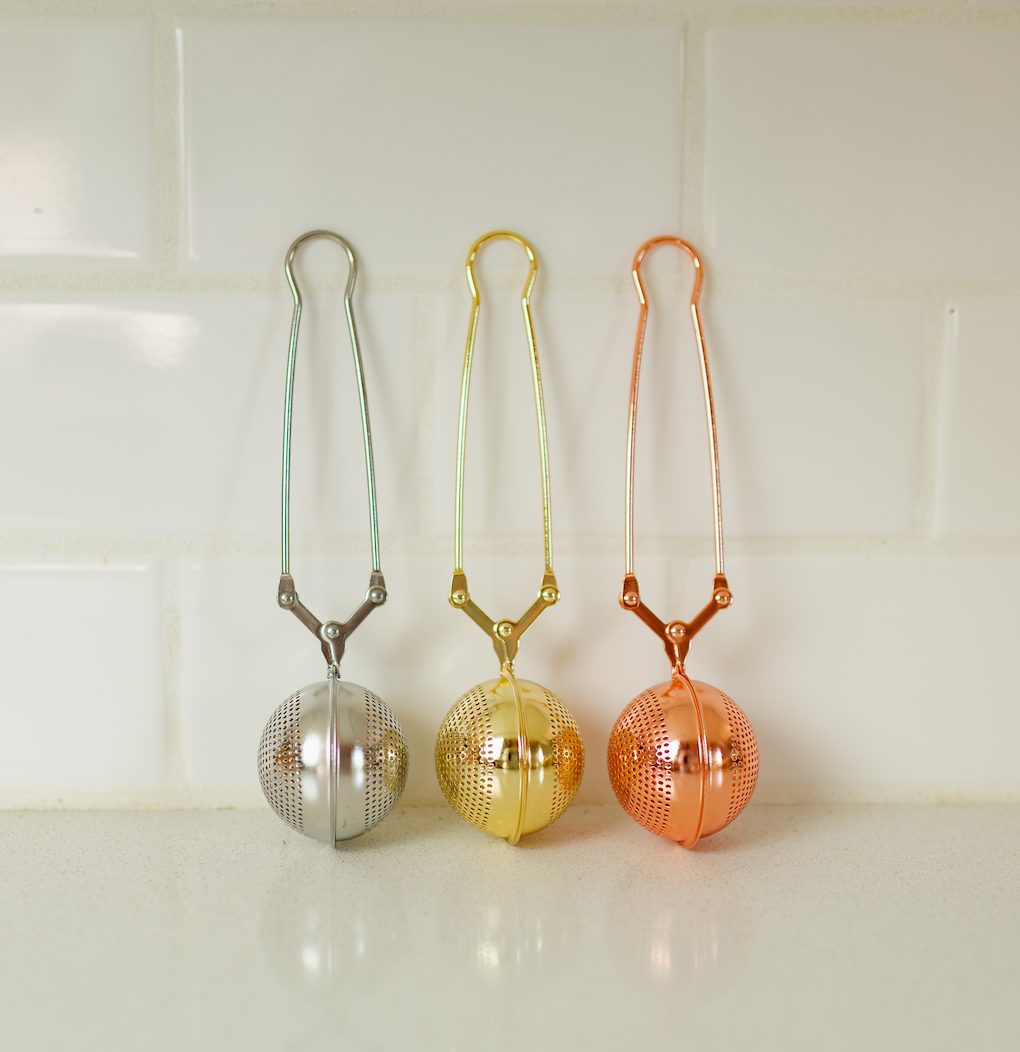 Stainless Steel Tea Strainer | Infuser | Bestseller: Silver