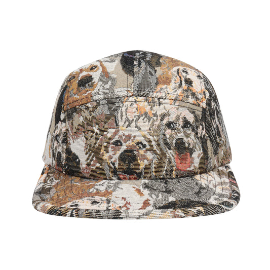 Jacquard Dog 5-Panel Hat