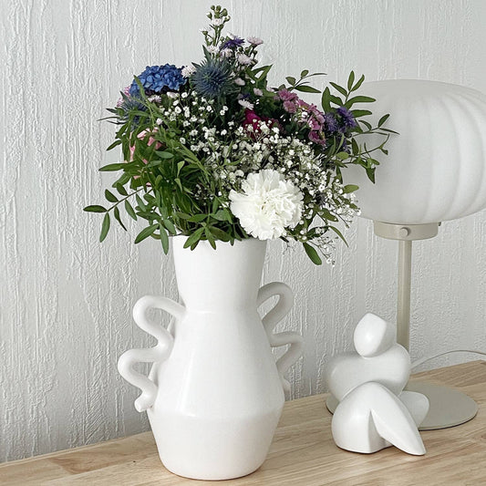 White ceramic Vase