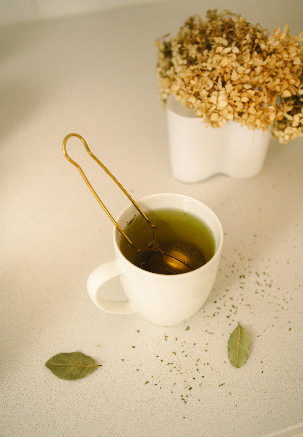 Stainless Steel Tea Strainer | Infuser | Bestseller: Silver