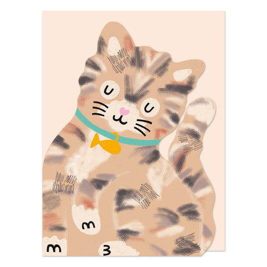 Tabby Kitten Card