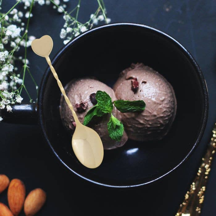 Gold Heart Demo Spoon