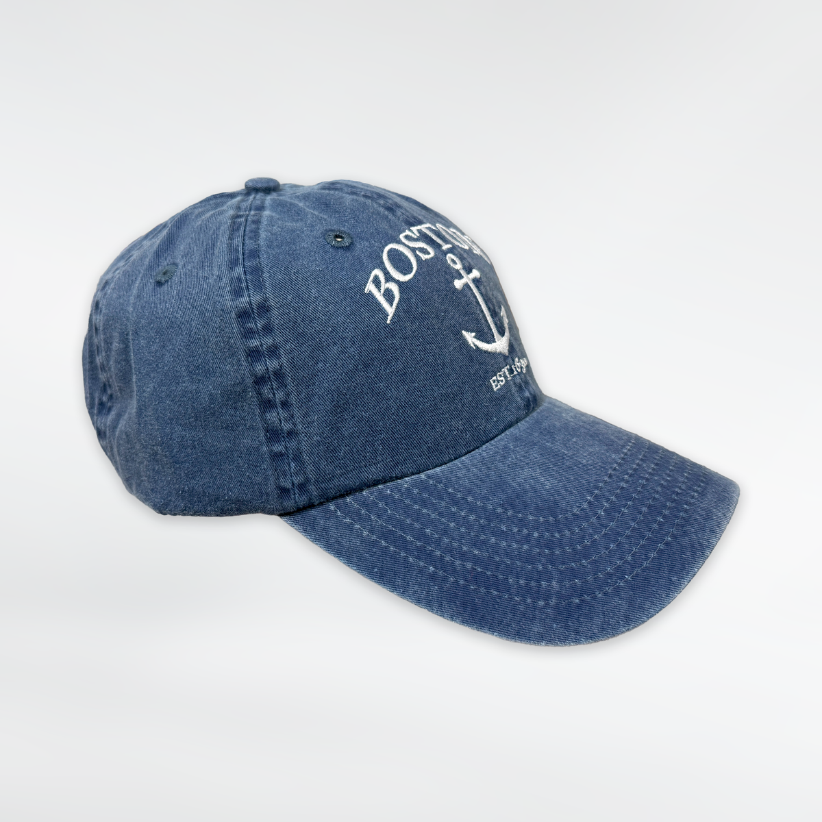 Boston Vertical Anchor Baseball Cap