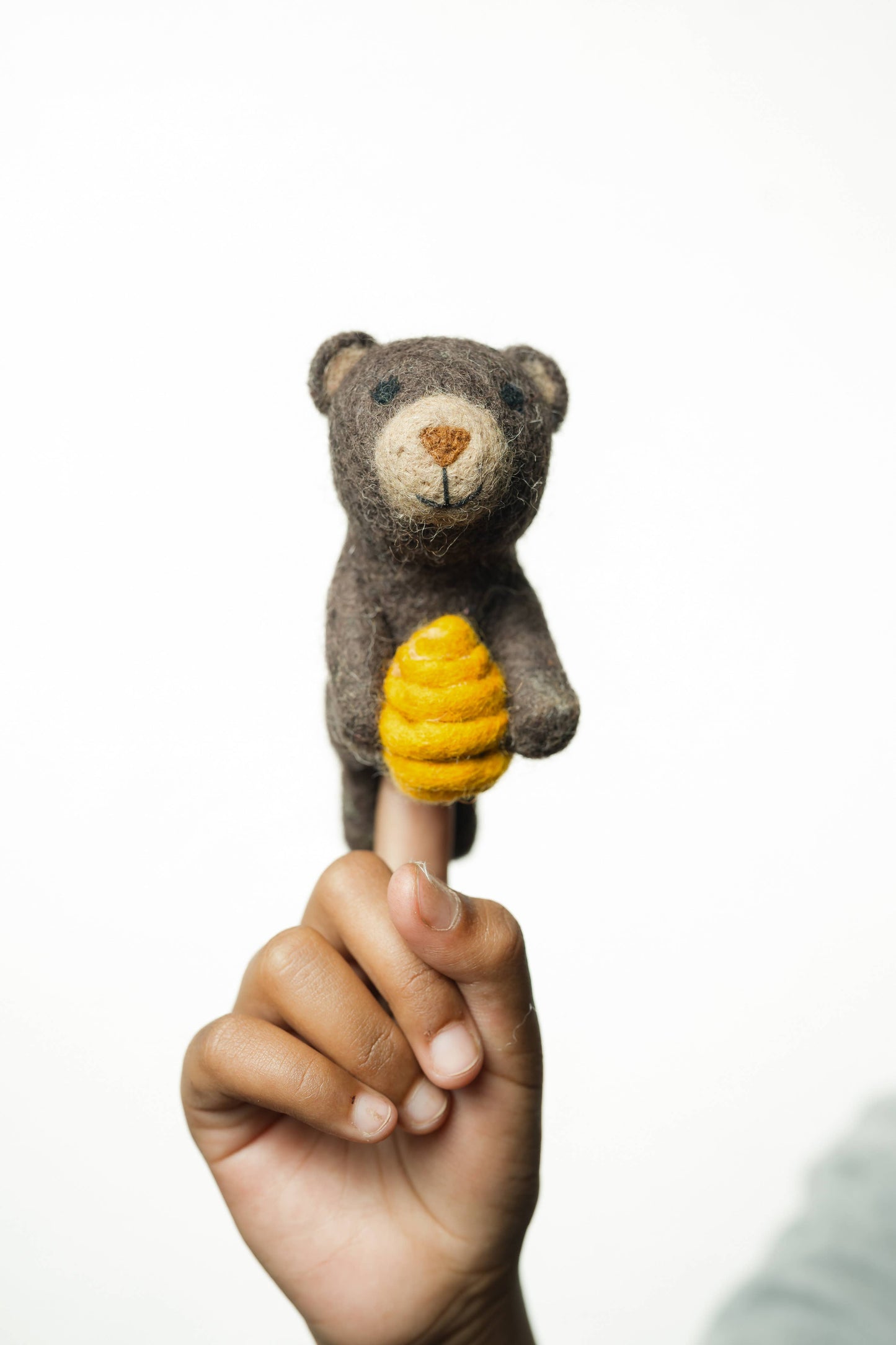 Brown Bear Finger Puppet