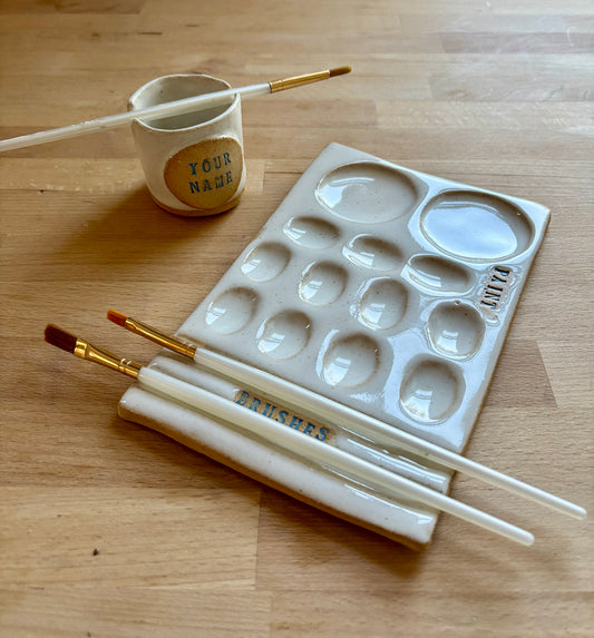 Customized Ceramic Paint Palette