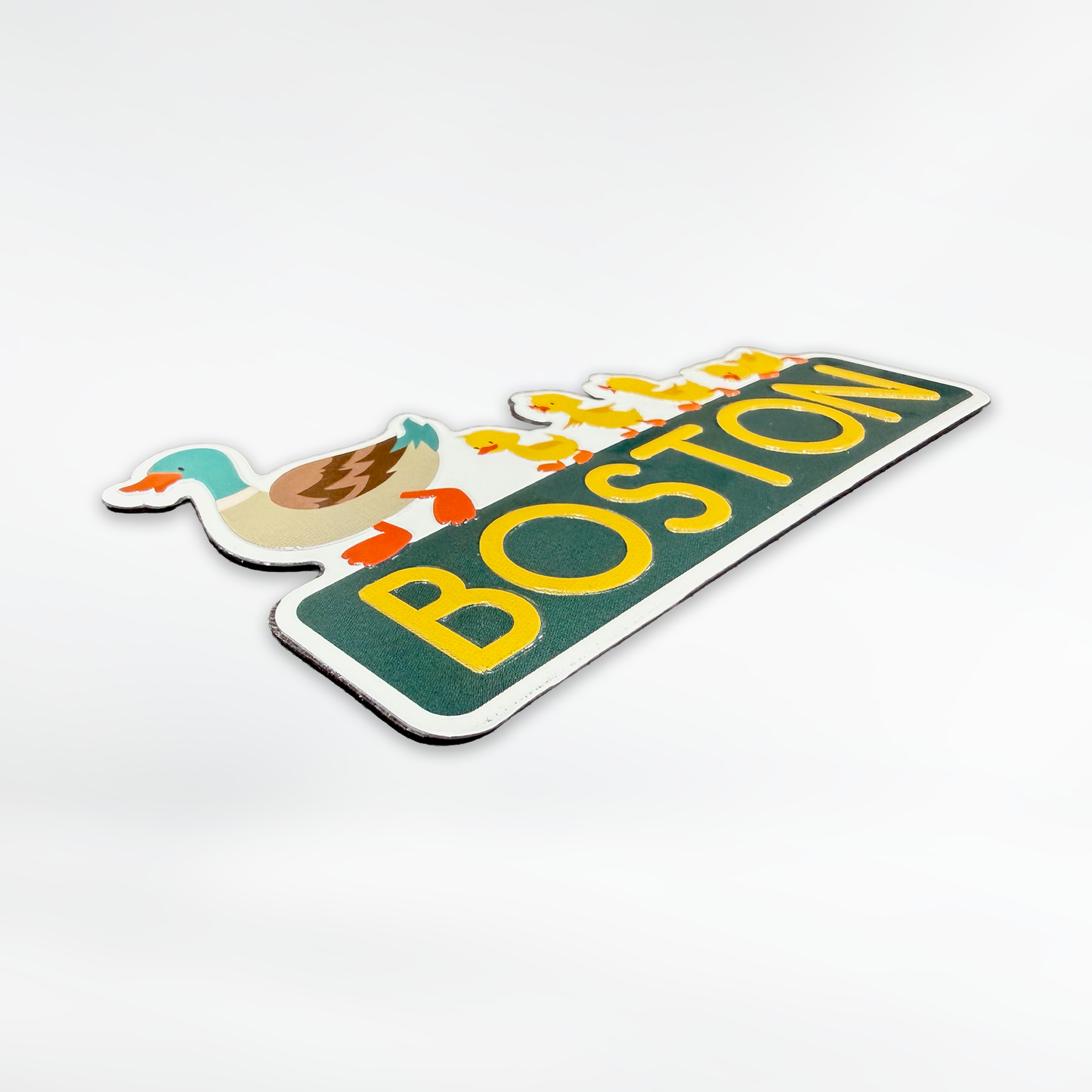 Boston Ducks Line Magnet