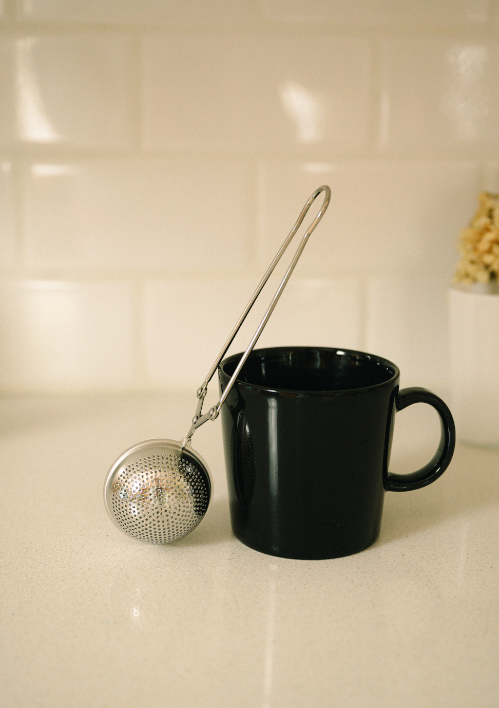 Stainless Steel Tea Strainer | Infuser | Bestseller: Silver