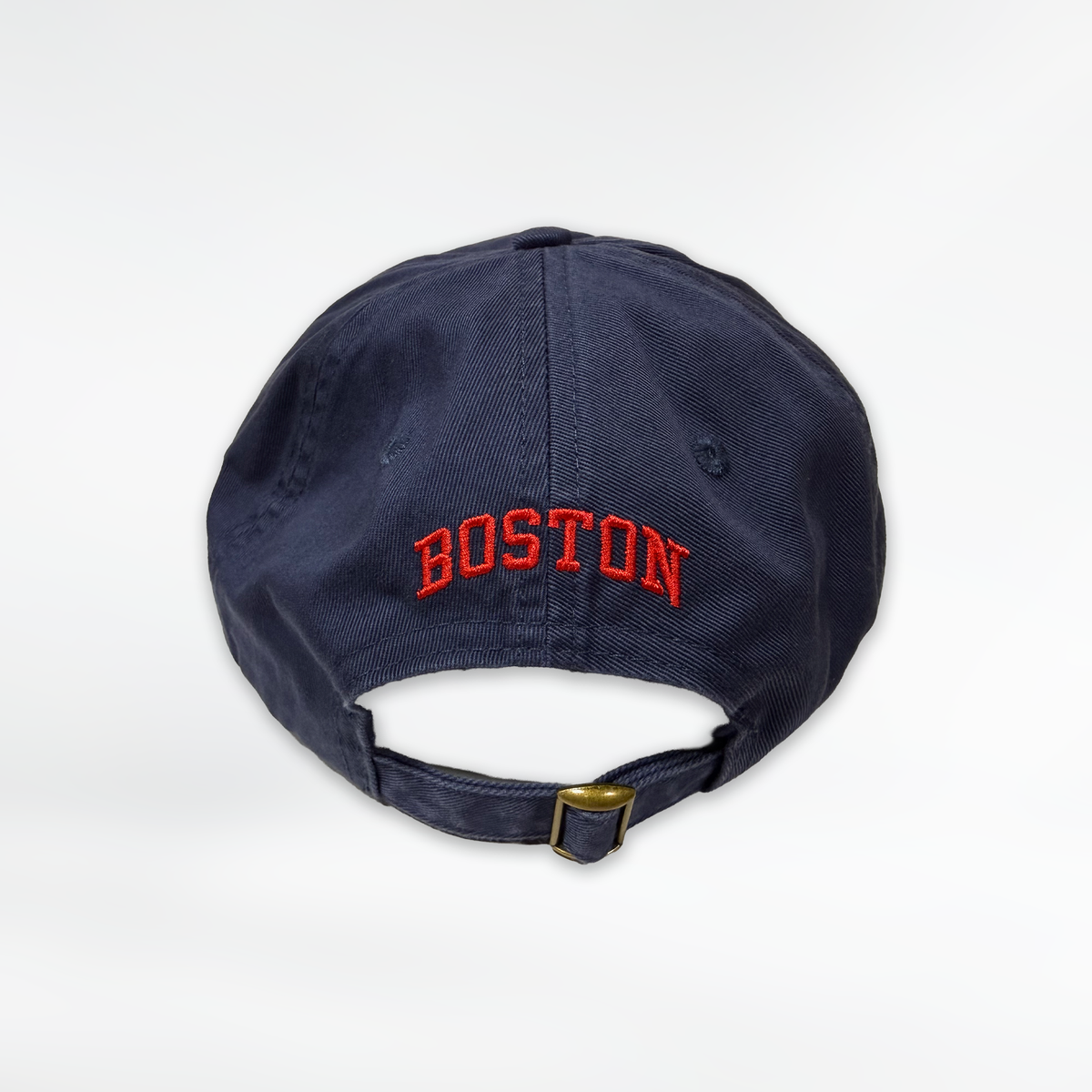 Boston Simple Lobster Embroidered Navy Baseball Cap