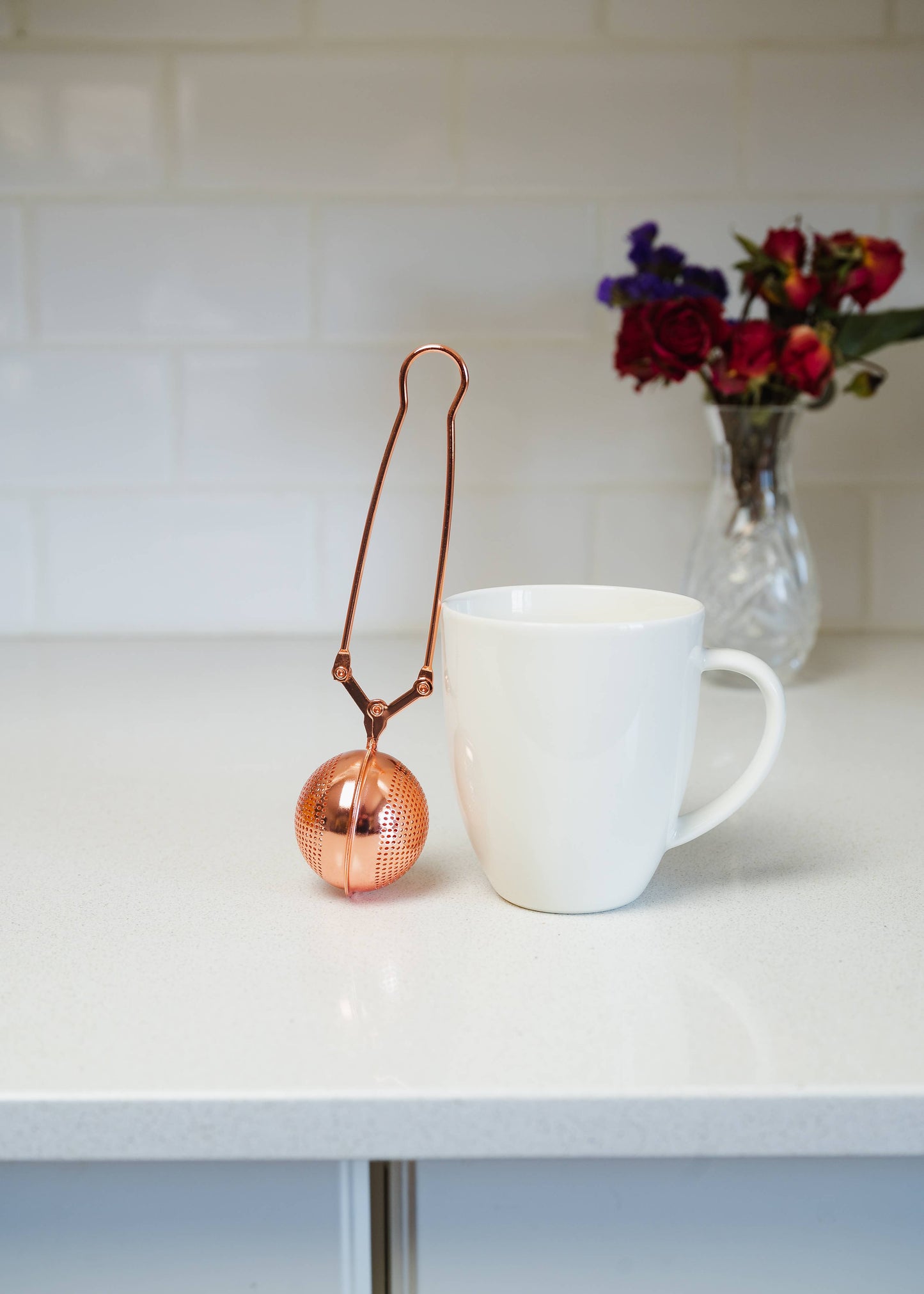 Stainless Steel Tea Strainer | Infuser | Bestseller: Silver