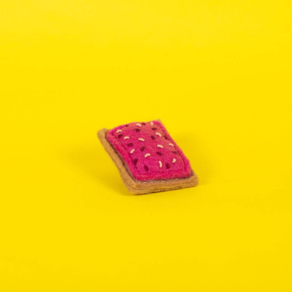 Wool Pop Tart Cat Toy