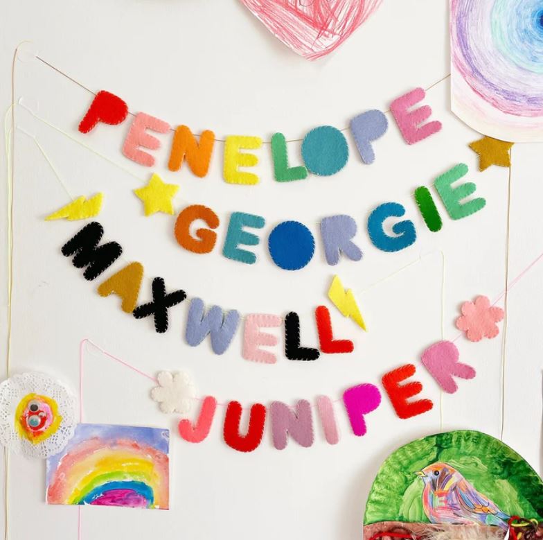 Felt Name Banner Kit