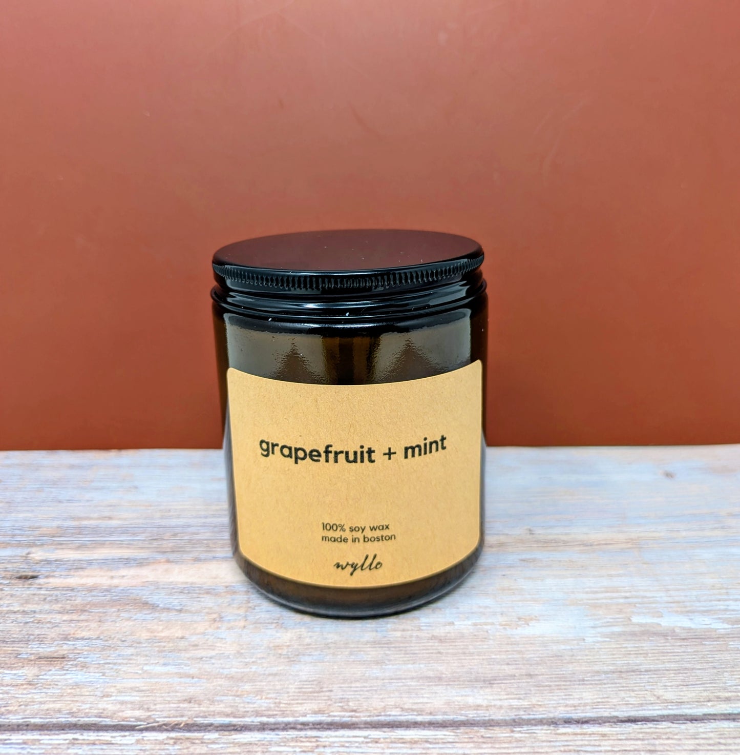 Grapefruit + Mint Soy Candle