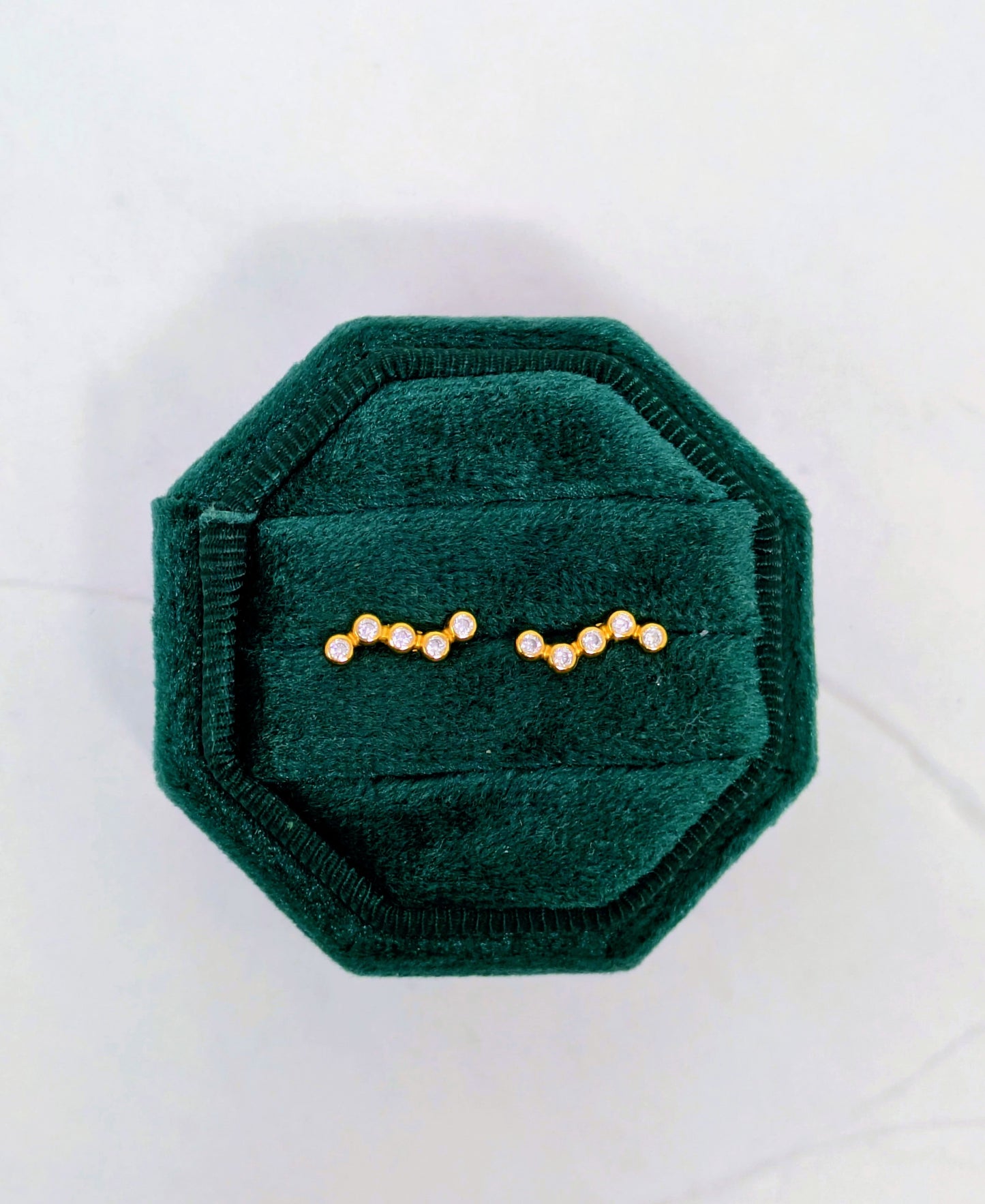 Yellow Gold Constellation Studs