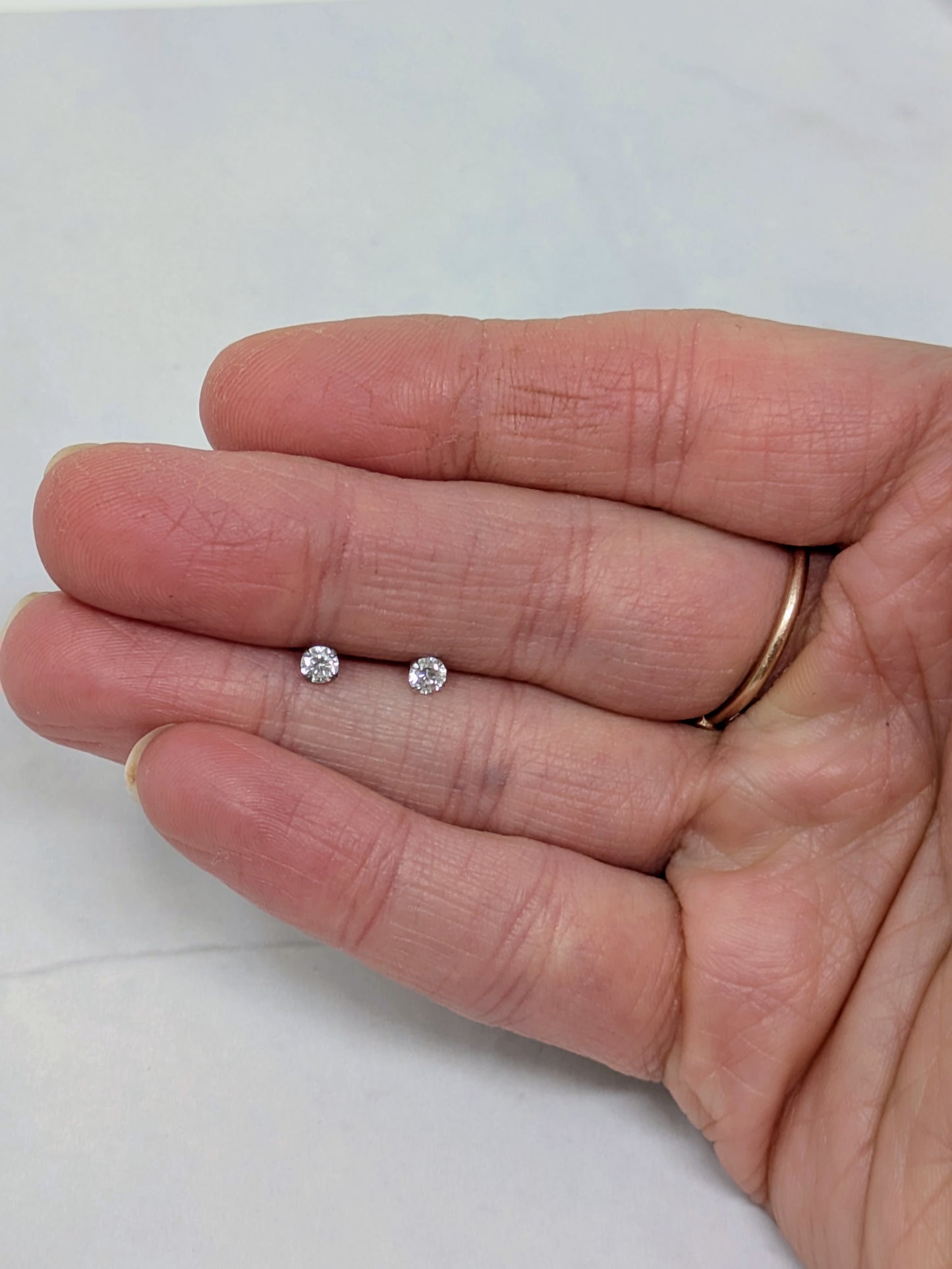 Sterling Silver 3mm CZ Studs