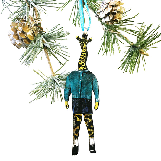 Giraffe Christmas Ornament