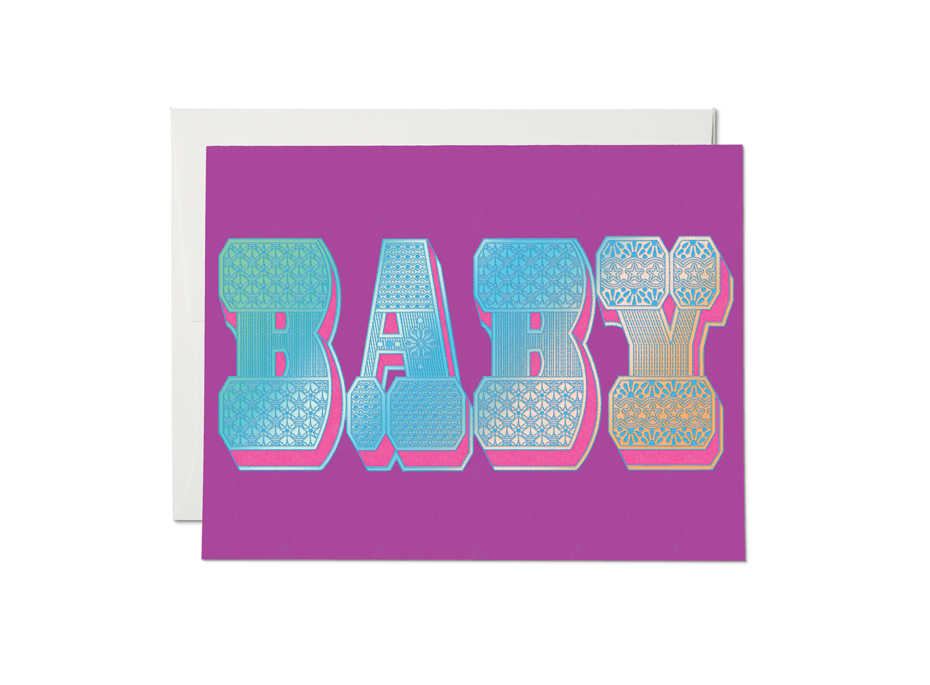 Baby Typography Card