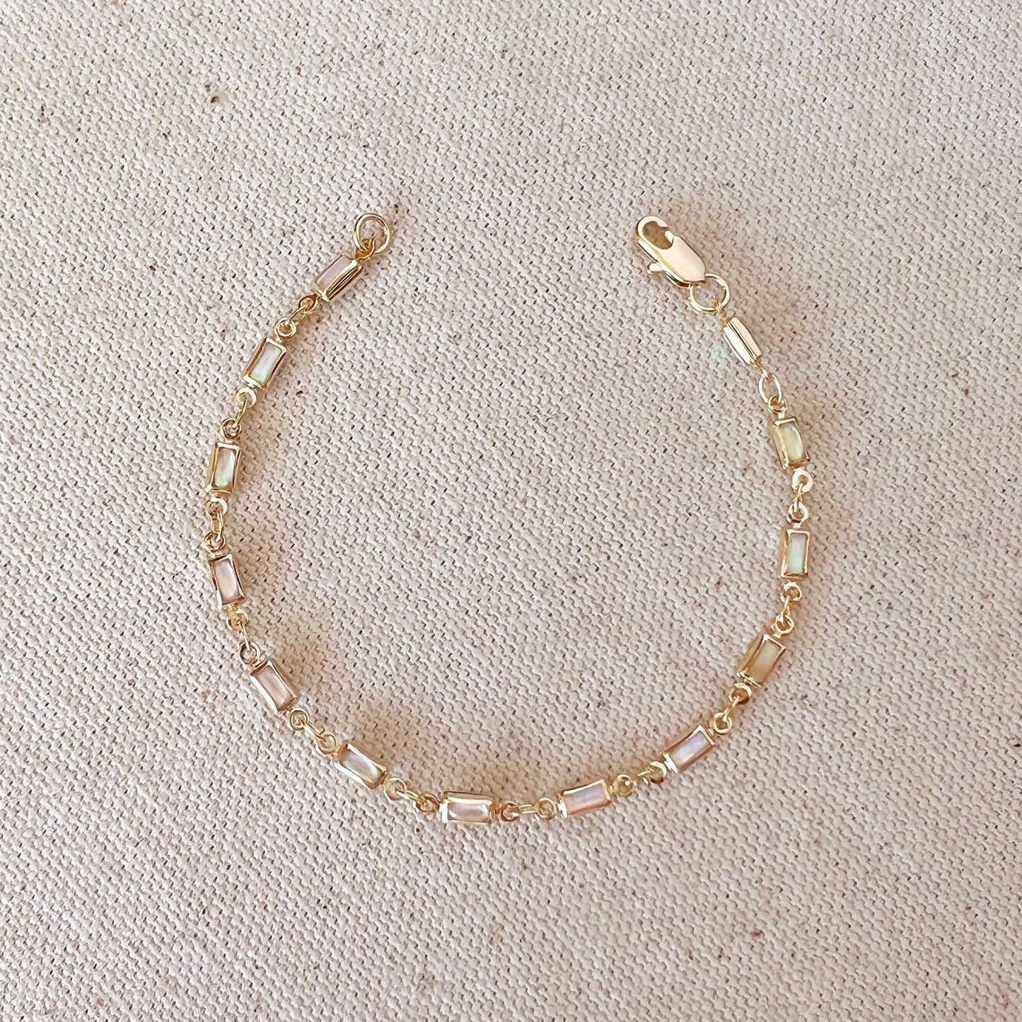 Gold Filled Opal Bracelet